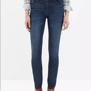 Madewell High Riser Skinny Skinny Jeans